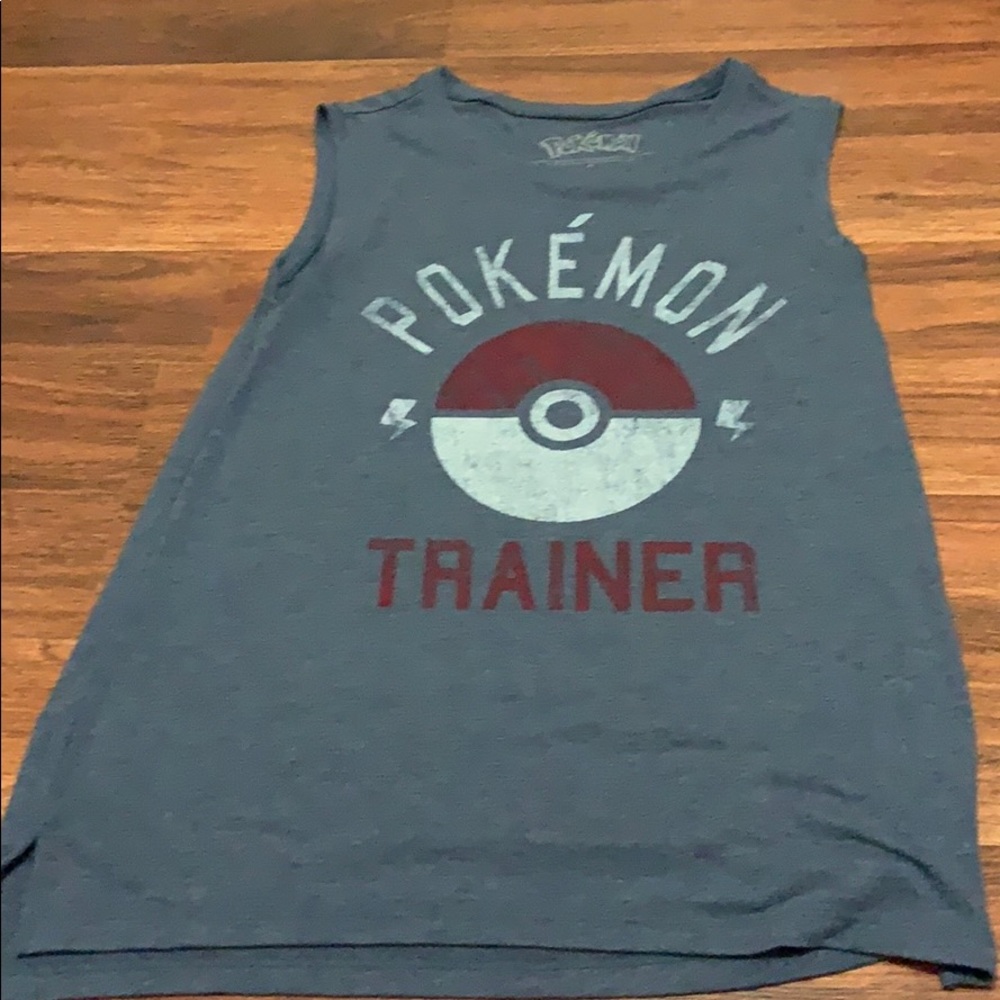 Blue Pokémon shirt